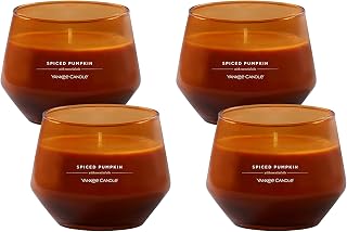 Yankee Candle Studio Medium Candle, Spiced Pumpkin, 10 oz, 4-Pack
