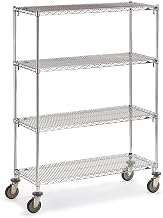 Metro Super Adjustable Super Erecta Wire Trucks, 48" W x 24" D x 79" H