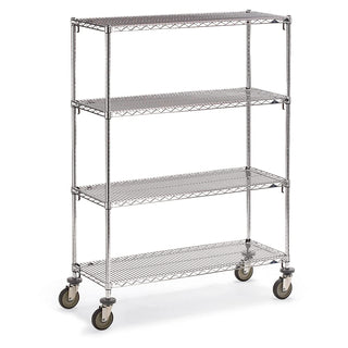 Super Adjustable Super Erecta Wire Trucks by METRO – 8"L x 8"W x 79"H, Wire/Steel, Model 4799000
