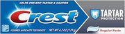 Crest Tartar Protection Regular Toothpaste, 4.2 Ounce
