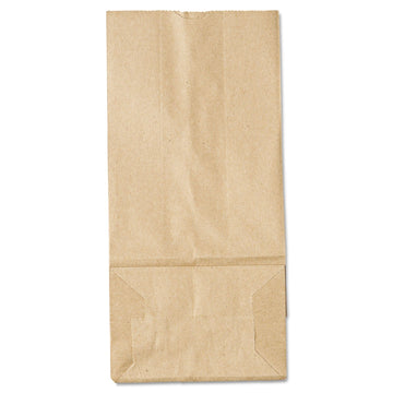General GK5500#5 Paper Grocery Bag by AJM Packaging – One Size, paper, Brown, Pack of 500, Model BAGGK5500