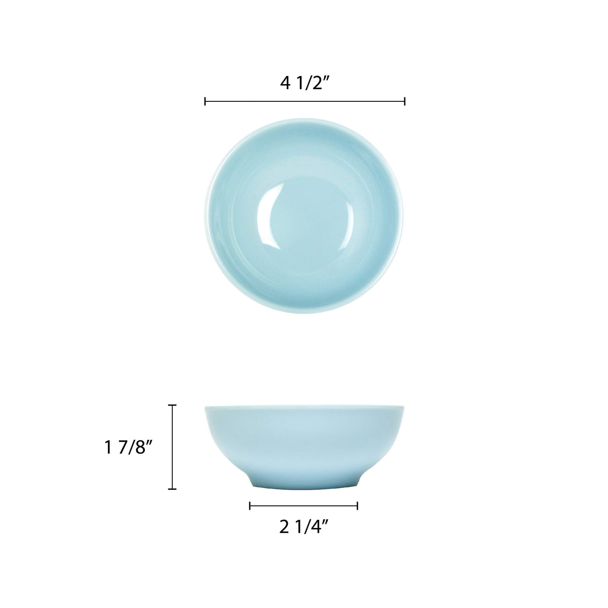 Blue Jade melamine dinnerware collection 8 oz by Thunder Group – Melamine, Light Blue, Model 3904