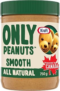 Kraft All Natural Smooth Peanut Butter 750g from Canada