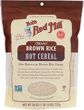 Bobs Red Mill Brown Rice Hot Cereal, 26 Ounce (Pack of 4) - Gluten Free, Non GMO, Whole Grain, Vegan, Kosher