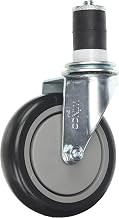 Winco Workable Stem Caster Set for 1-5/8-Inch or 1.5-Inch Tubing