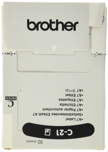 Intl LABEL FOR MPRINT ( C-21 ) by Brother – Commercial Grade