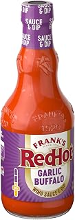Frank's RedHot Garlic Buffalo Wings Hot Sauce, 12 fl oz