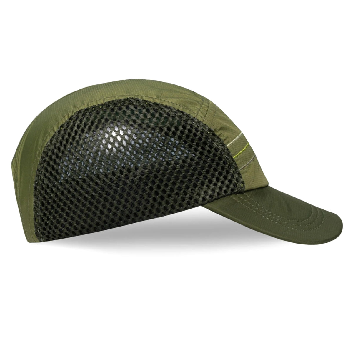 Performance Crusher Hat by Headsweats – One Size, Polyester, Olive/Mountains