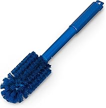 SPARTA Industrial Tank Brush Pipe Brush, Drain Brush with Handle for Commercial Kitchens, Polyester, 16 Inches, Blue