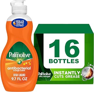Palmolive Ultra Antibacterial Dish Liquid, Orange Scent, 9.7 fl oz