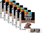 KIND Protein MAX Bars, Dark Chocolate Crisp, High Protein Snacks, 24 ct