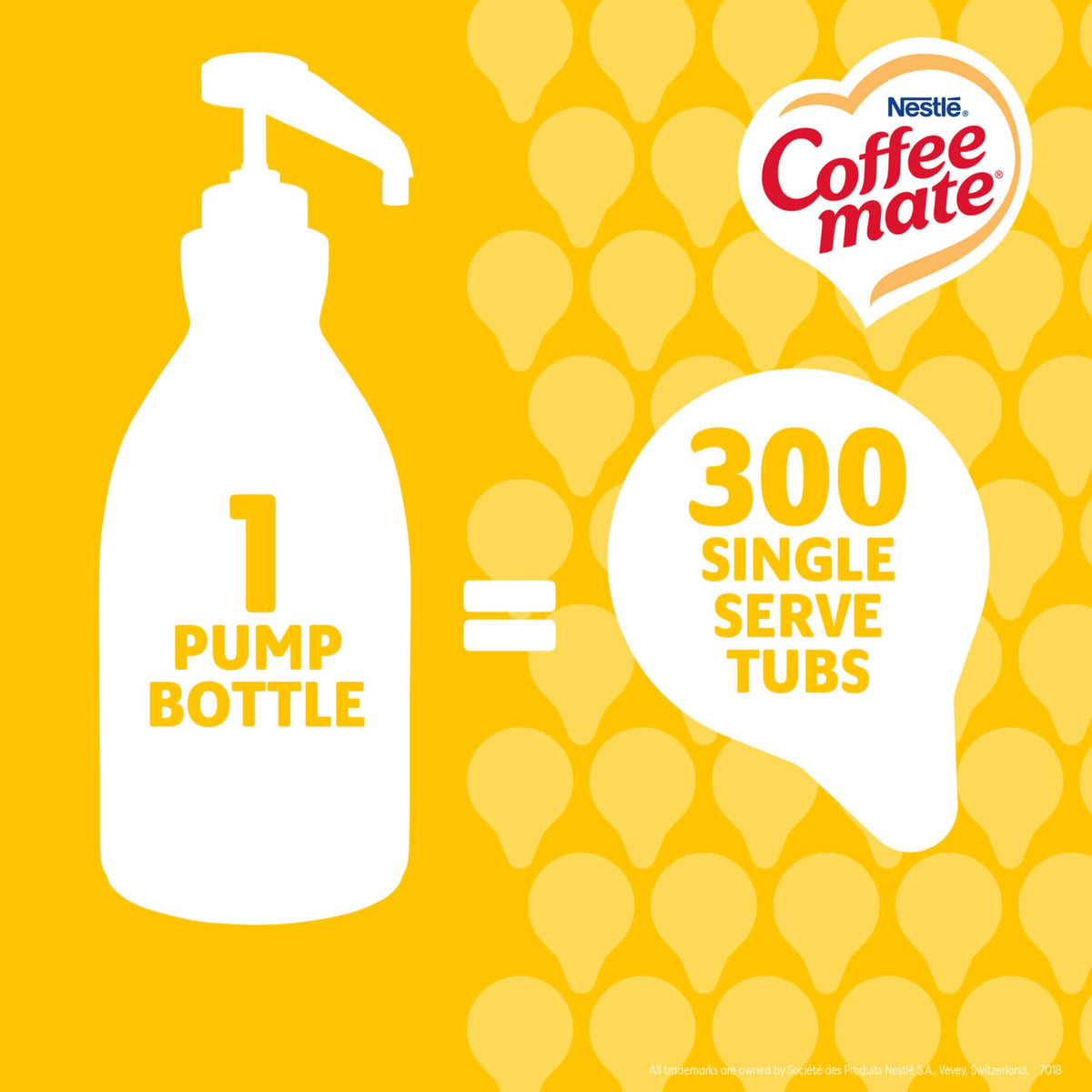 Hazelnut Non-Dairy Creamer Pump Bottle by Nestle Coffee mate – 50.7 Fl Oz (Pack of 2), Coffee, Pack of 2, Model NES31831CT
