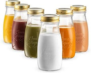 Bormioli Rocco Quattro Stagioni Bottle - ClearGold, Set of 6
