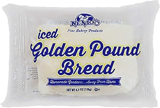 Ne-Mo's Bakery Iced Golden Pound Bread - 12 Pack