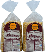 2-2 Lb Bags - Ladyfinger Kernels | Old Fashioned by Amish Country Popcorn – 10.67 Ounce (Pack of 3), Pack of 3