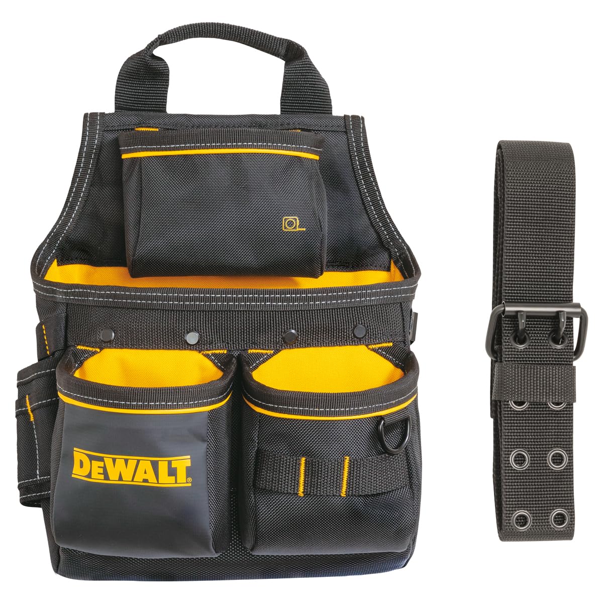 13 Pocket Pro Belt Nail Pouch DWST by DEWALT – One Size, Polyester, black, Model DWST40201-1