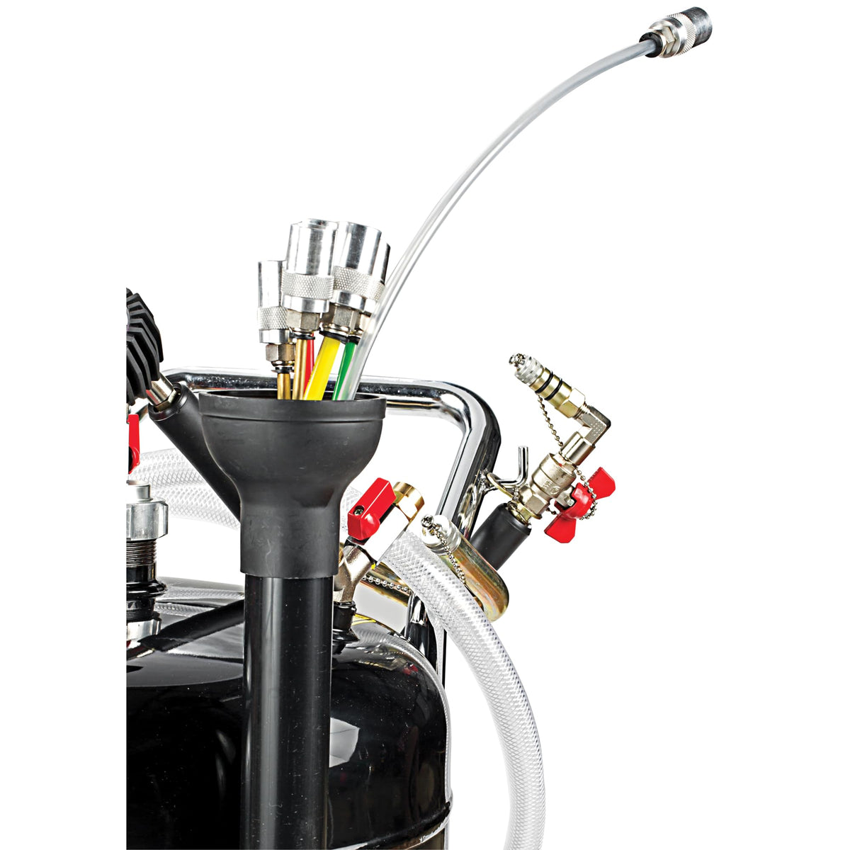 Crew Chief Fluid Evacuator by JohnDow Industries – 20.0 gallons, Alloy Steel, Black, Model JDI-20EV