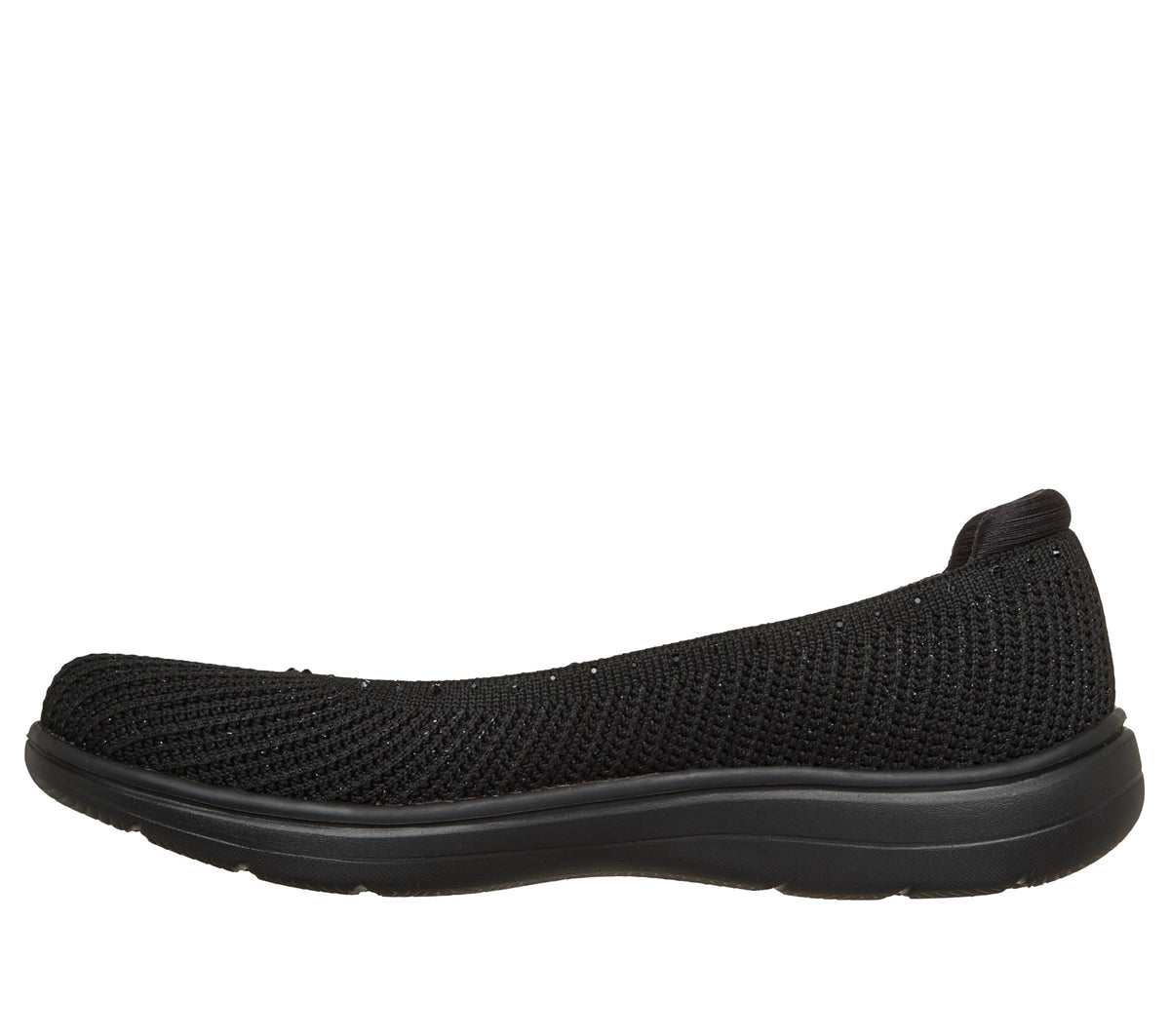 Women's On-The-Go Flex Radiant - Gem by Skechers – Cotton Blend, Black/Black, Model 138323