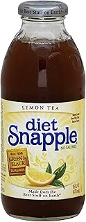 Diet Snapple Iced Tea, Lemon, 16 fl oz