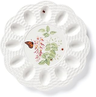 Lenox 893457 Butterfly Meadow Egg Tray, Easter Serveware