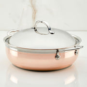 CopperBond Collection - Copper Dutch Oven by Hestan – 5 Quarts, Copper, Model 31711