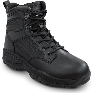 SR Max Mens 6 Jasper MaxTRAX Soft Toe Side-Zip Boot