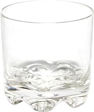 Thunder Group 10 oz rock glass, heavy base, stackable, polycarbonate, clear, comes in each