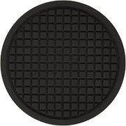 American Metalcraft TRVR5 Cast Iron Silicone Trivets, 5.05" Length x 4.95" Width, Black