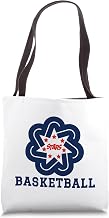 Bedford-North Lawrence High School Stars Basketball Tote Bag