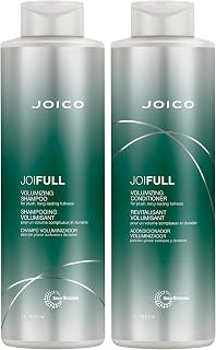 Joico JoiFULL Volumizing Shampoo & Conditioner Set| For Fine, Thin Hair | Add Instant Body | Long-Lasting Fullness | For Thicker Bouncier Hair | Boost Shine| Infused With Lotus Flower & Bamboo Extract