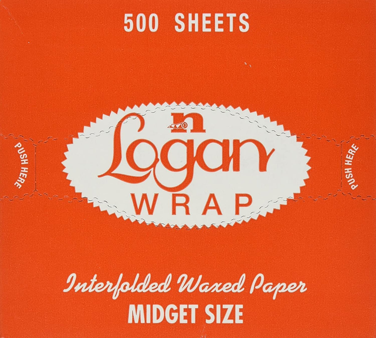 Norpak Logan Wrap Midget Paper Interfolded Deli Wax Paper by Norpak Corporation – 12 Boxes of 500, Paper, White, Model FLOW-6
