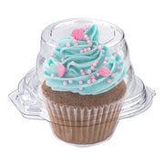 Stock Your Home 50 Count / Clear / 1 Cupcake Carriers