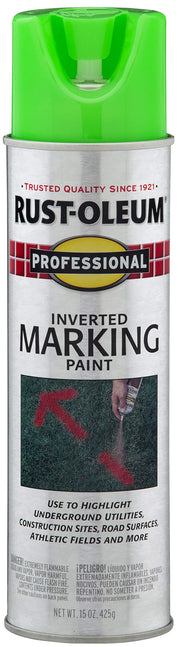 Rust-Oleum 15 Ounce (Pack of 1) / Fluorescent Green / 1 Spray Paint