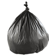 Group High-Density Interleaved Commercial Can Liners by Inteplast – 150 Count (Pack of 1), 45.0 gallons, High Density Polyethylene, Black, Model S404822K