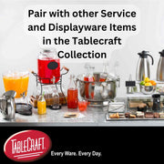 1.5 Gal BPA-Free Beverage Dispenser by Tablecraft – 1.5 gallons, Plastic, Clear, Model BAD1500