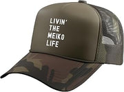 Meiko Living The Meiko Life Name Trucker Hat with Adjustable Mesh Back