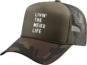 Meiko Living The Meiko Life Name Trucker Hat with Adjustable Mesh Back