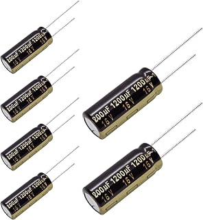 Replacement for 6 pcs Panasonic FM Series Capacitors 16V 1200uf Low ESR Impedance 105°C
