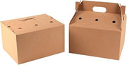 SCT 2760 Kraft Corrugated Catering Barn with Top Handle, 13" x 10-5/8" x 13-1/4" (Pack of 36)