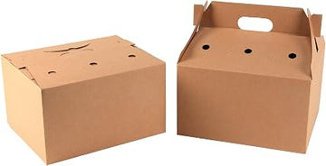 SCT 2760 Kraft Corrugated Catering Barn with Top Handle, 13" x 10-5/8" x 13-1/4" (Pack of 36)