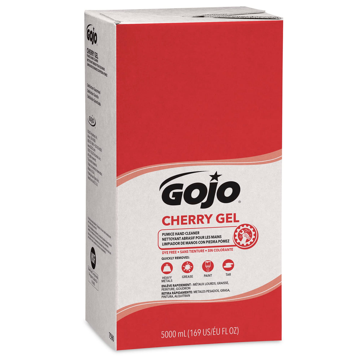 PRO TDX Cherry Gel Pumice Refill by GOJO – 167 Fl Oz (Pack of 2), Red, Pack of 2, Model 7590-02