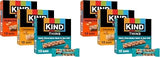 KIND Thins Snack Bars Variety Pack, Gluten Free, Low Calorie, Healthy Snacks, Dark Chocolate Nuts & Sea Salt, Caramel Almond & Sea Salt, Peanut Butter Dark Chocolate, 4g Sugar, 30 Count (Pack of 2)
