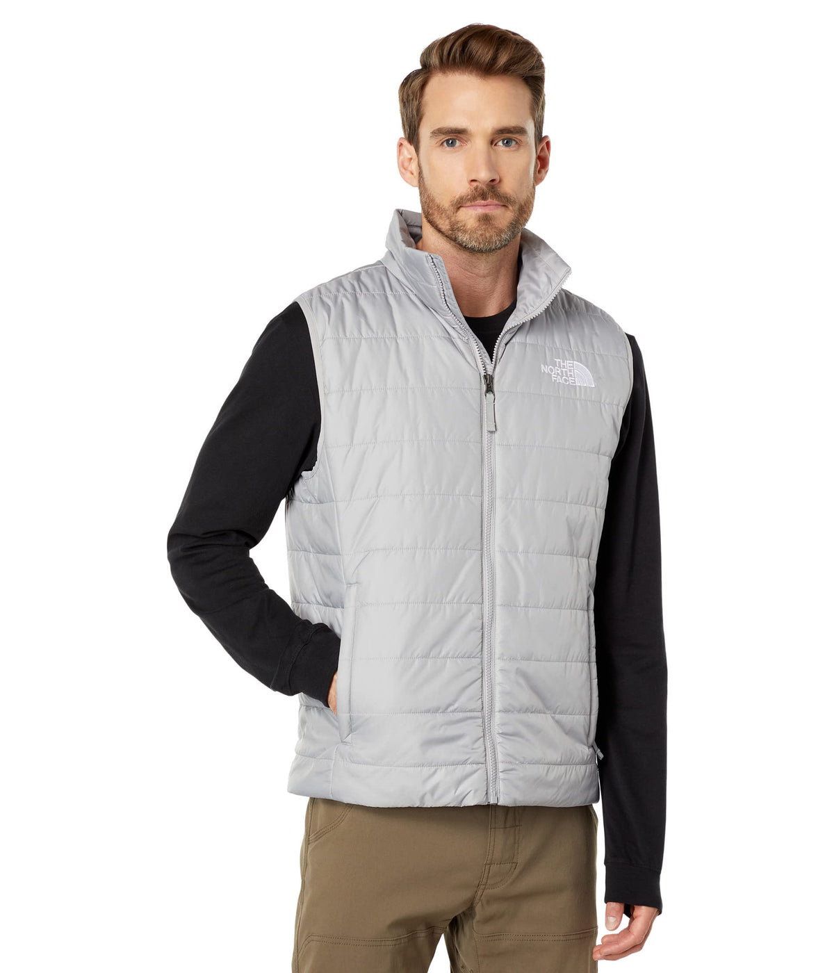 Flare Mens Vest Meld Grey XL by The North Face – X-Large, Polyester, Meld Grey, Model NF0A7UX2A91