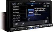 Alpine iLX-507 7" Multimedia Receiver Compatible with Wireless Apple CarPlay & Wireless Android Auto | Digital multimedia media receiver, high-def touchscreen, mechless no-CD design, hands-free calling, simple dash upgrade
