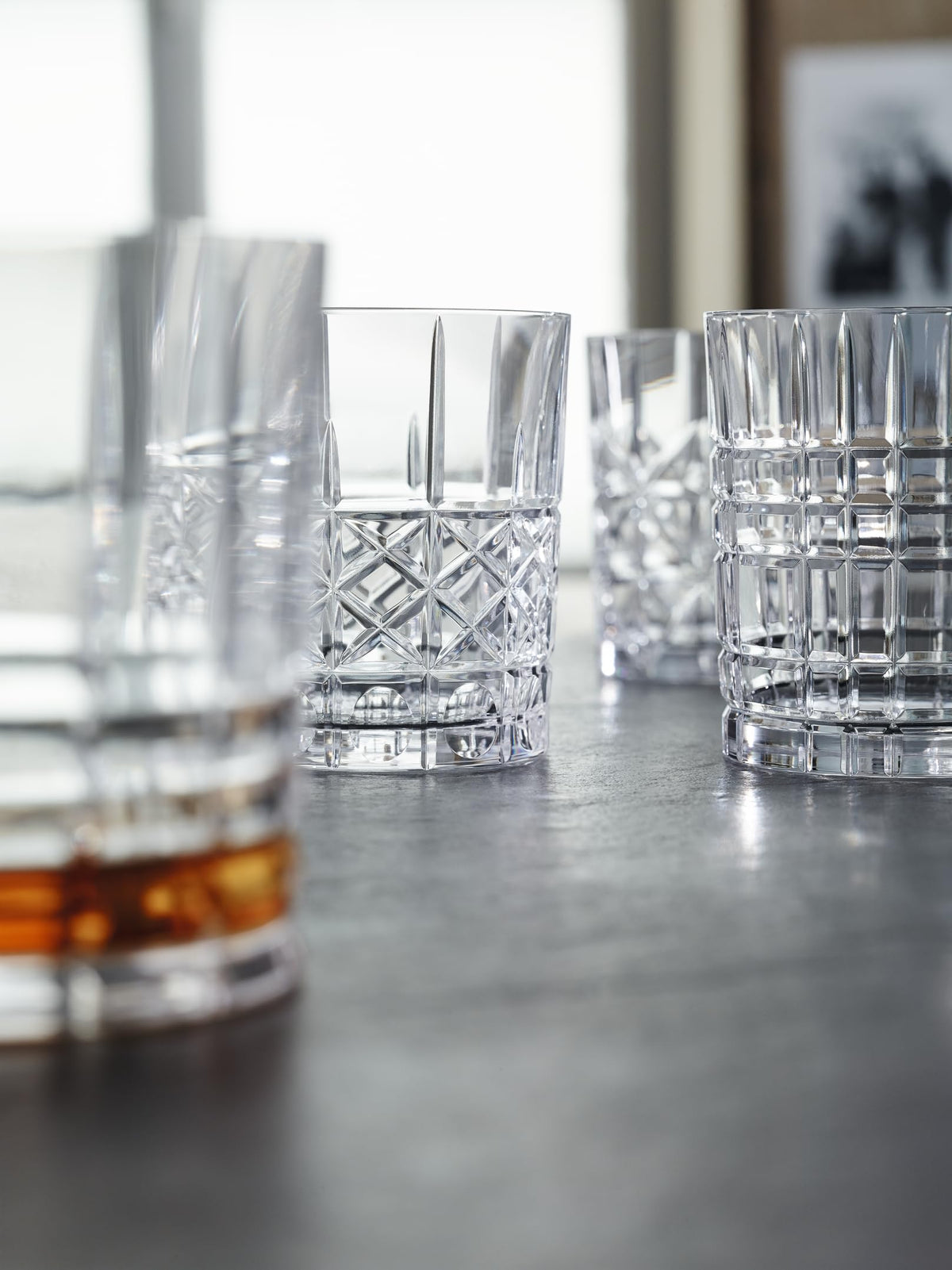 Highland Whisky Set by Nachtmann – One Size, 345 milliliters, Crystal Glass, Clear, Pack of 5