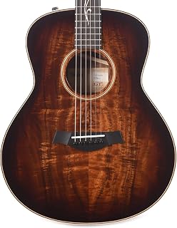 Taylor K21 Grand Theater Acoustic-Electric Guitar, Shaded Edgeburst with Aerocase