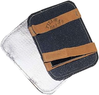 Tillman 552 Aluminized/Vermiculite Triple Layer Back-Hand Pad 7.5 X 5.5