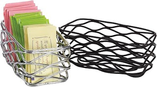 American Metalcraft BNSC3 Birdnest Sugar Packet Basket, 4.5" L x 2.25", Chrome