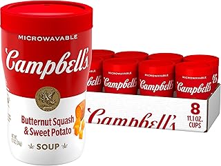 Campbell's Butternut Squash & Sweet Potato Sipping Soup, 11.1 Oz (Case of 8)
