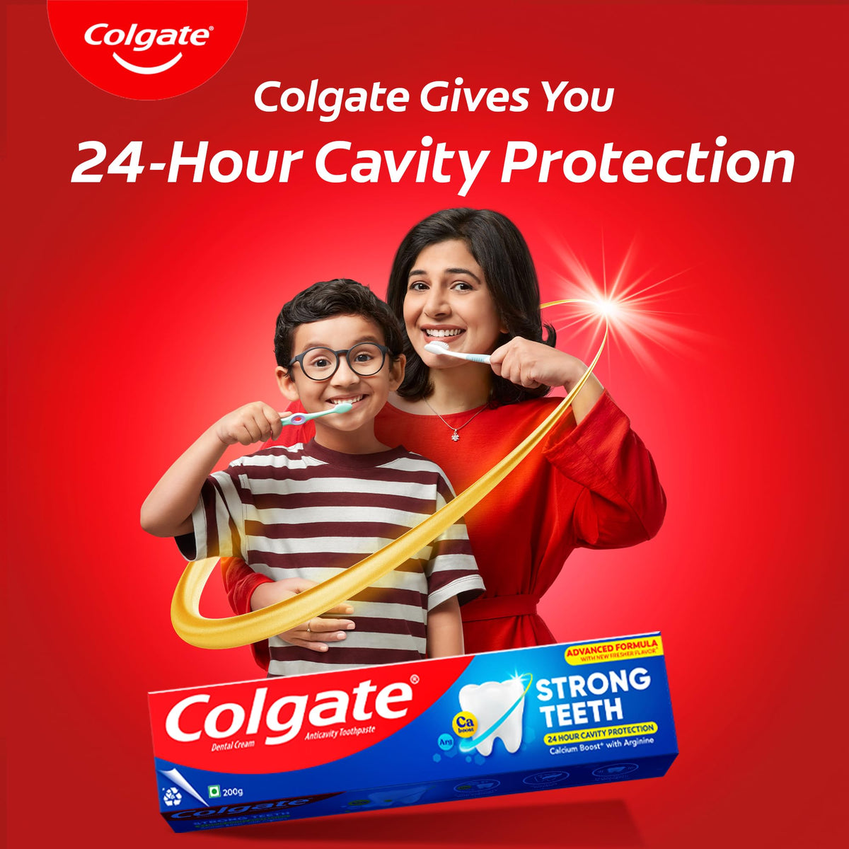 Strong Teeth 150g Cavity Protection by Colgate – 1.7 Ounce (Pack of 1), Model 1601032